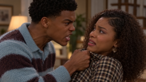 Tyrell discovers that Chessie sneak in and frame his father