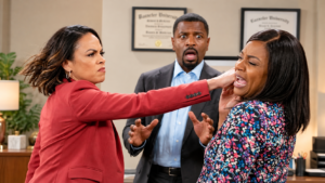 Nicole is jealous with Shanice and slaps her because she still loves Ted