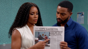 Naomi finds out Marcel is a spy and works for Heather