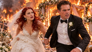 OMG!! Someone set fire to Sally and Billy’s wedding