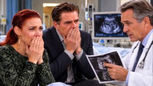 Doctor announces bad news to Sally and Billy about the pregnancy